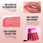 Shryoan Pretty Me! Liquid Matte Lipsticks & Lip Gloss - Red