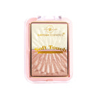 Shryoan Soft Touch Baked Shimmery Finish Highlighter & Blush Palette - 2