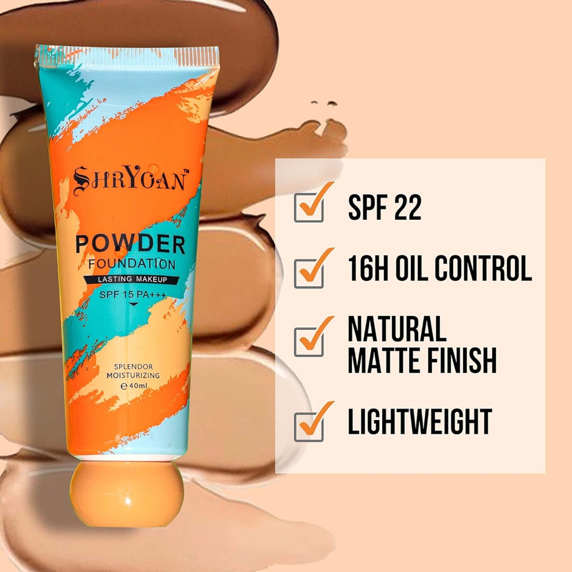 Shryoan Powder Foundation SPF 15 PA+++ - 4 - Distacart