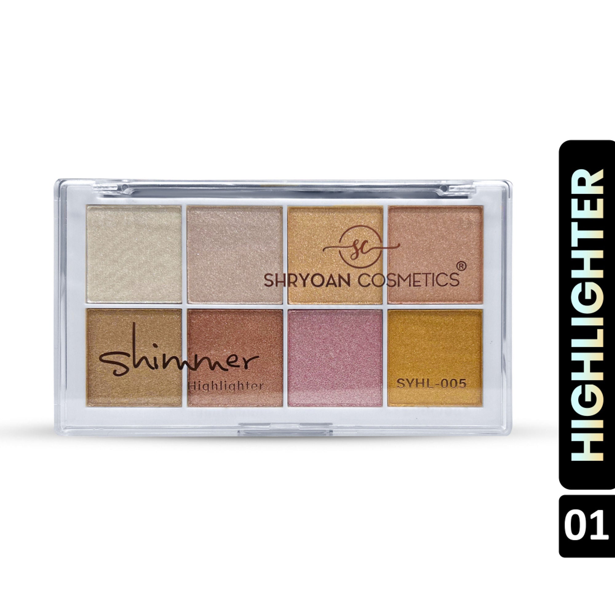 Shryoan Shimmer Highlighter Powder - Multicolored - 1