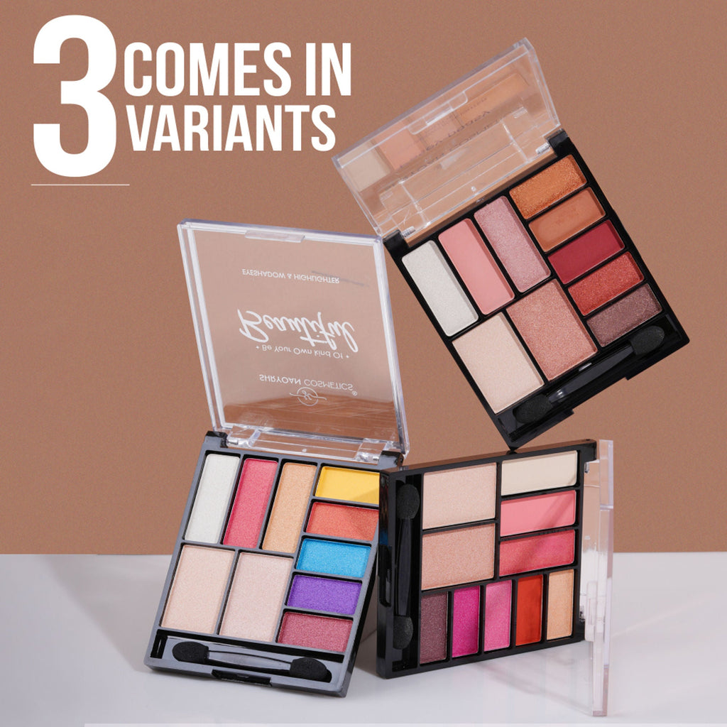 Shryoan Easey-Peasy Eyeshadow and Highlighter Palette - 1 - Distacart