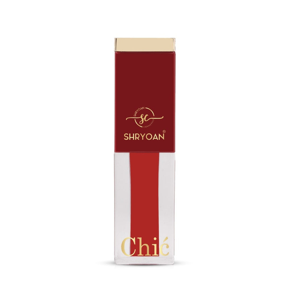 Shryoan Chic Velvet Matte Liquid Lipstick - Fire Lily-04