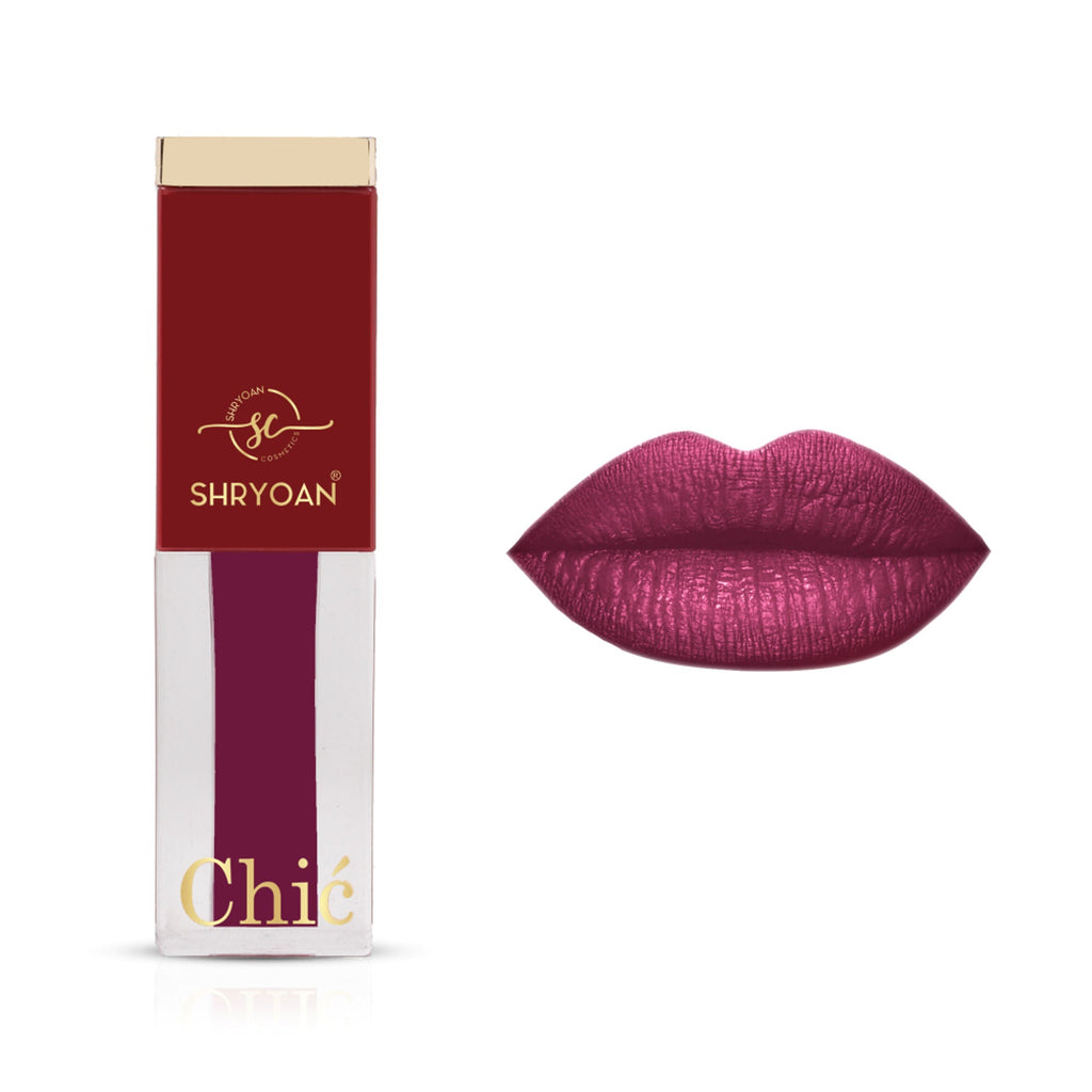 Shryoan Chic Velvet Matte Liquid Lipstick - Lavender Lotus-16 - Distacart