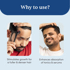 Man Matters Derma Roller 1.00 mm With 540 Titanium Alloy Needles - Promotes Beard Growth & Reduces Acne Scars - Distacart