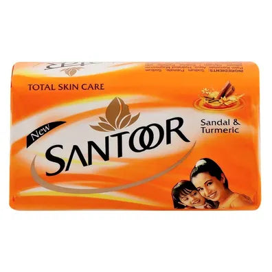 Santoor Sandal & Turmeric Soap - Distacart