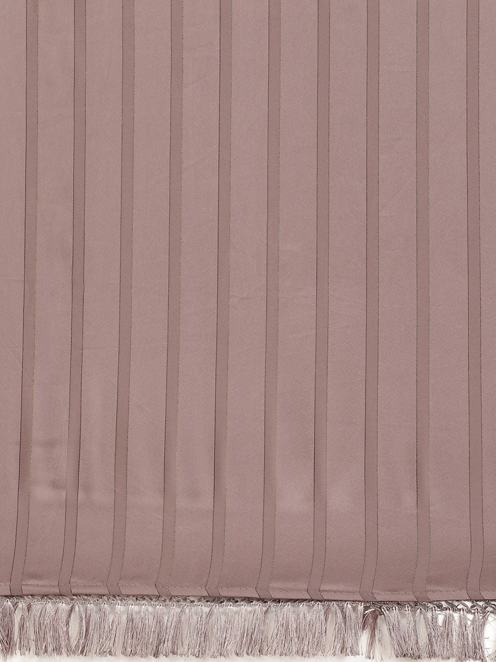 Tikhi Imli Gunmetal-Toned Striped Saree - Distacart