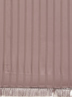 Tikhi Imli Gunmetal-Toned Striped Saree - Distacart