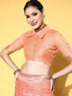 Saree Mall Ethnic Motifs With Woven Design Border Saree - Distacart