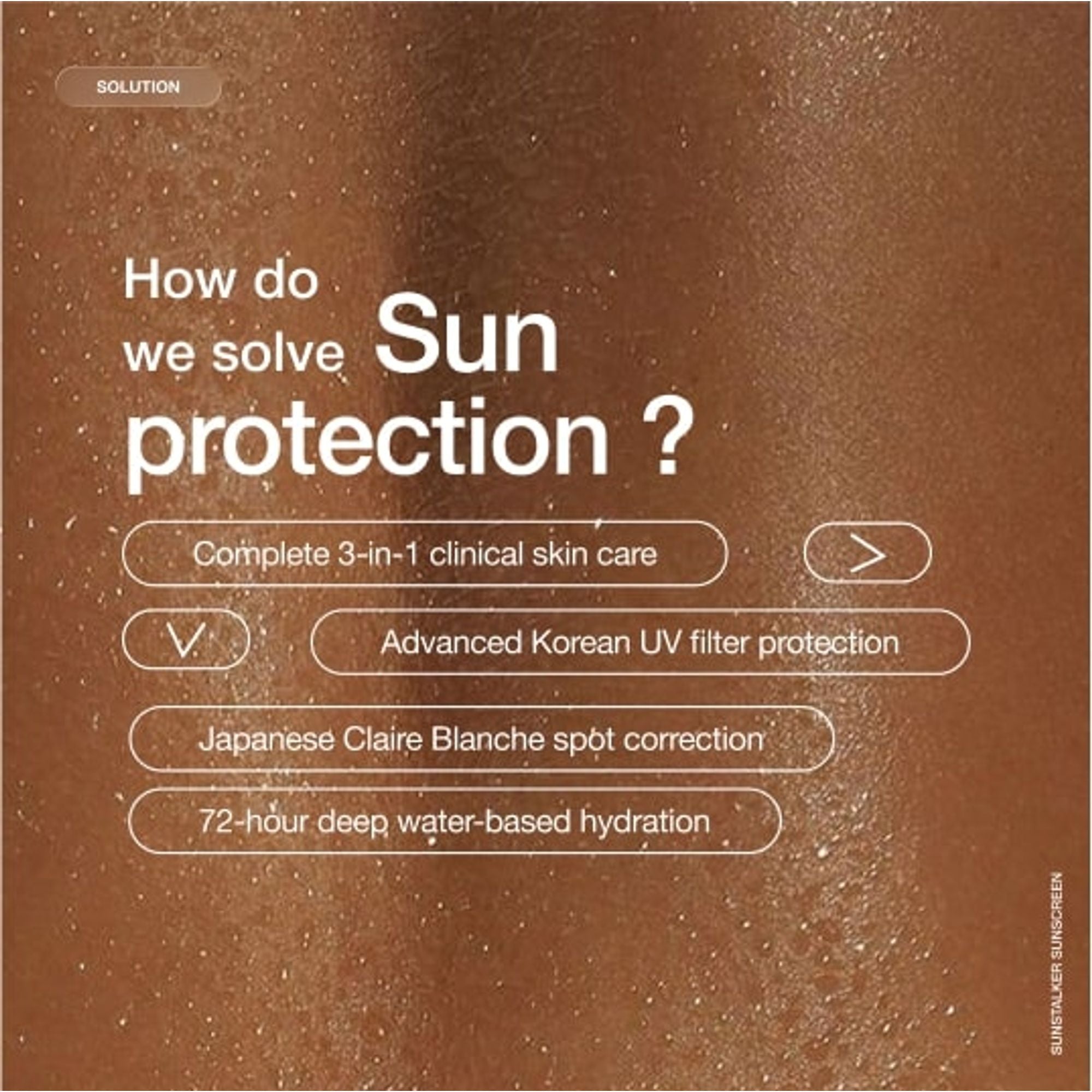 Personal Touch Skincare Sunstalker Korea Aqua Gel Sunscreen SPF 50 PA +++ For Oily, Dry & Normal Skin