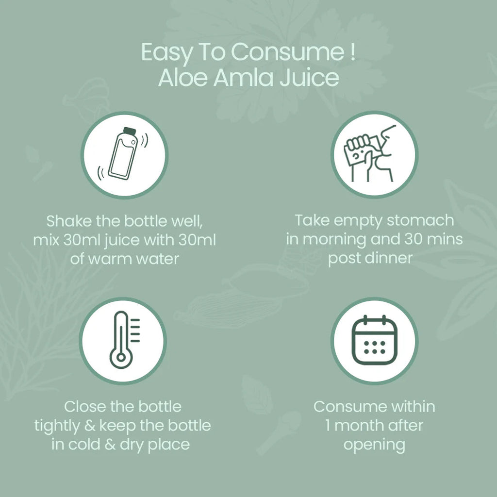 Krishna's Herbal & Ayurveda Aloe+ Amla Juice
