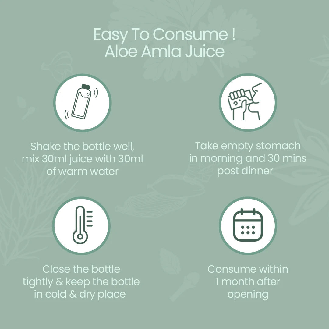 Krishna's Herbal & Ayurveda Aloe+ Amla Juice