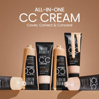 Swiss Beauty All-In-One CC Cream Cover Correct & Conceal - 01 Light Ivory - Distacart