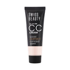 Swiss Beauty All-In-One CC Cream Cover Correct & Conceal - 01 Light Ivory - Distacart