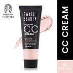 Swiss Beauty All-In-One CC Cream Cover Correct & Conceal - 02 Soft Ivory