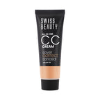 Swiss Beauty All-In-One CC Cream Cover Correct & Conceal - 05 Sand Beige - Distacart