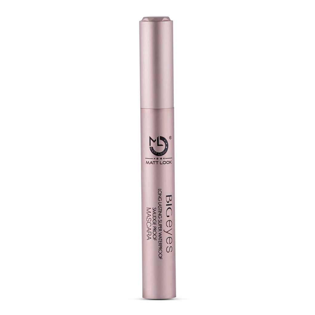 Matt Look Big Eyes Long Lasting Super Waterproof Smudge Proof Mascara - Black