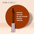 Matt Look Big Eyes Long Lasting Super Waterproof Smudge Proof Mascara - Black