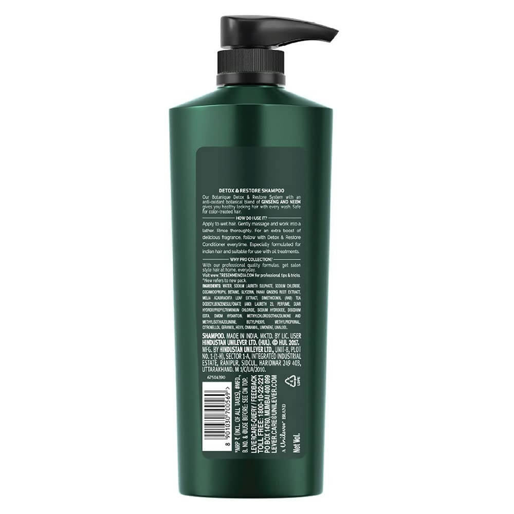 TRESemme Botanique DR Detox & Restore Shampoo With Ginseng & Neem