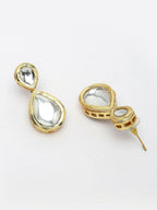 NVR Women's Gold Kundan-Studded Handcrafted Jewellery Set