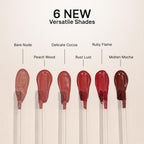 Swiss Beauty Select Here To Stay Kiss Proof Liquid Matte Lipstick With Vitamin E - 16 Rust Lust - Distacart