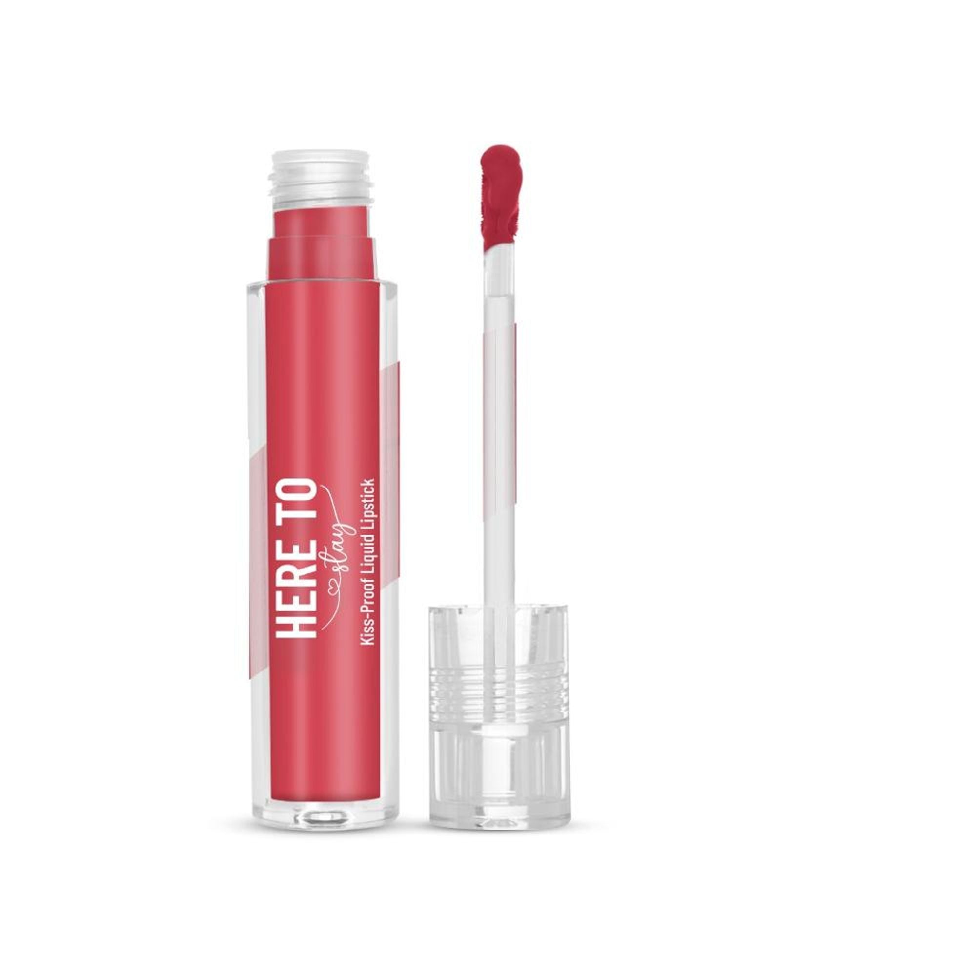 Swiss Beauty Select Here To Stay Kiss Proof Liquid Matte Lipstick With Vitamin E - 17 Ruby Flame - Distacart