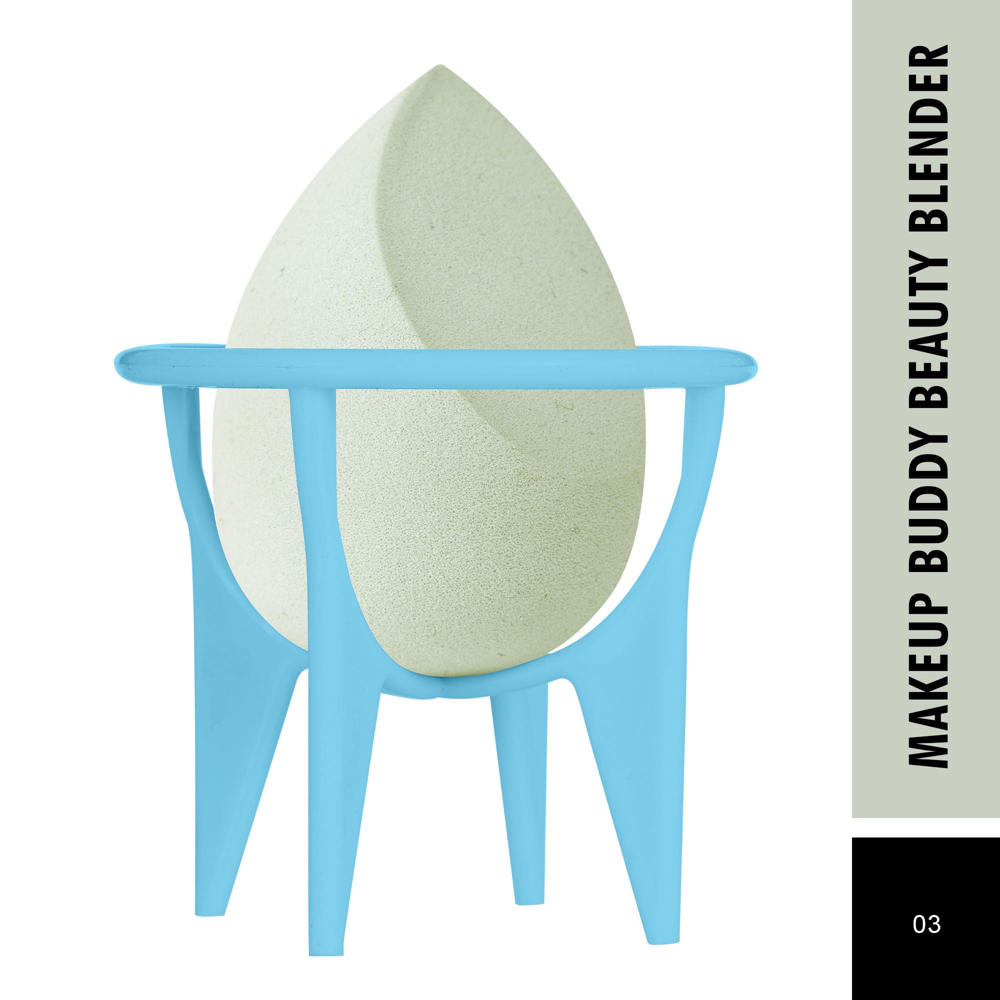 Swiss Beauty Makeup Buddy Beauty Blender - Green - Distacart