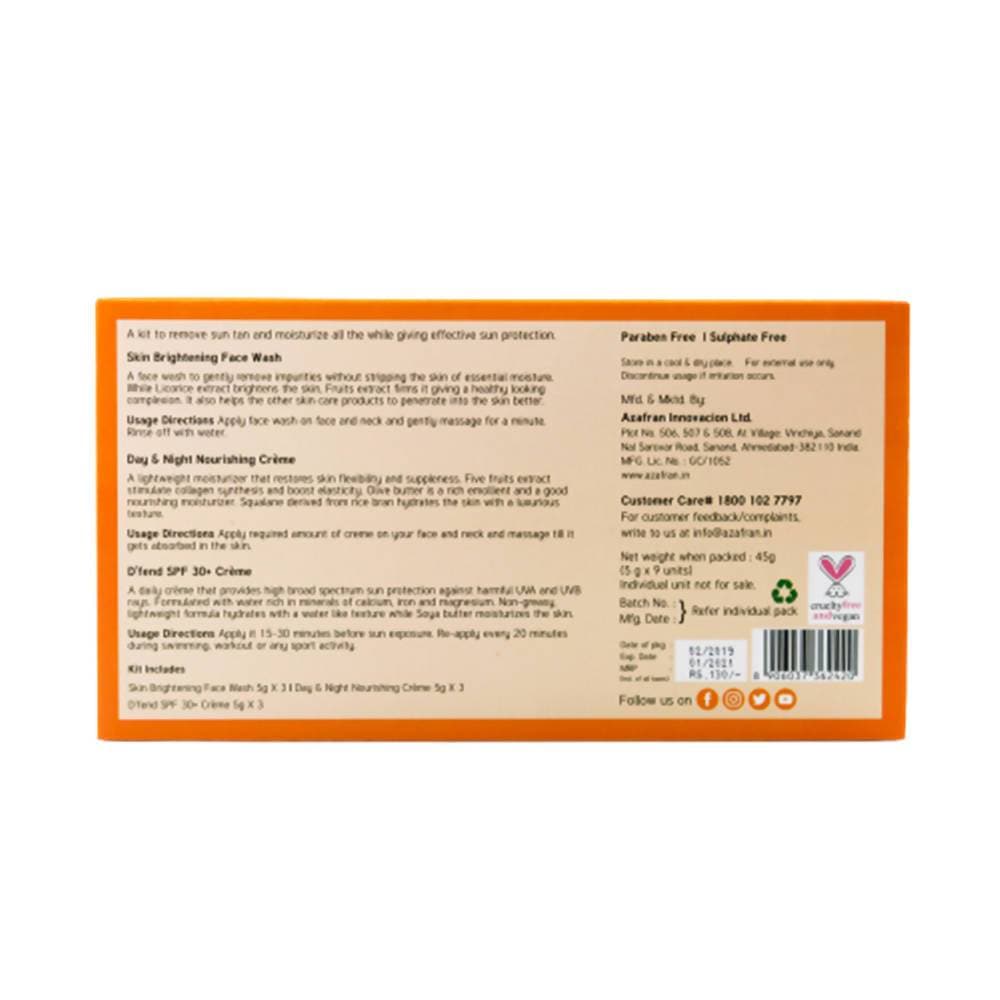 Azafran Organics Hello Gorgeous Sun Care Essentials Kit