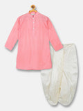 Sethukrishna Boys Pink Kurti with Pyjamas