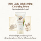 Skinfood Rice Daily Brightening Cleansing Foam