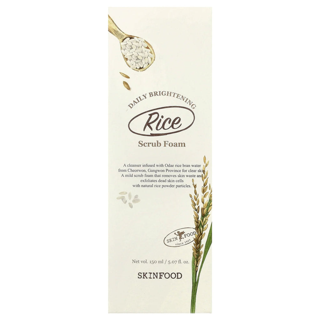 Skinfood Rice Daily Brightening Cleansing Foam