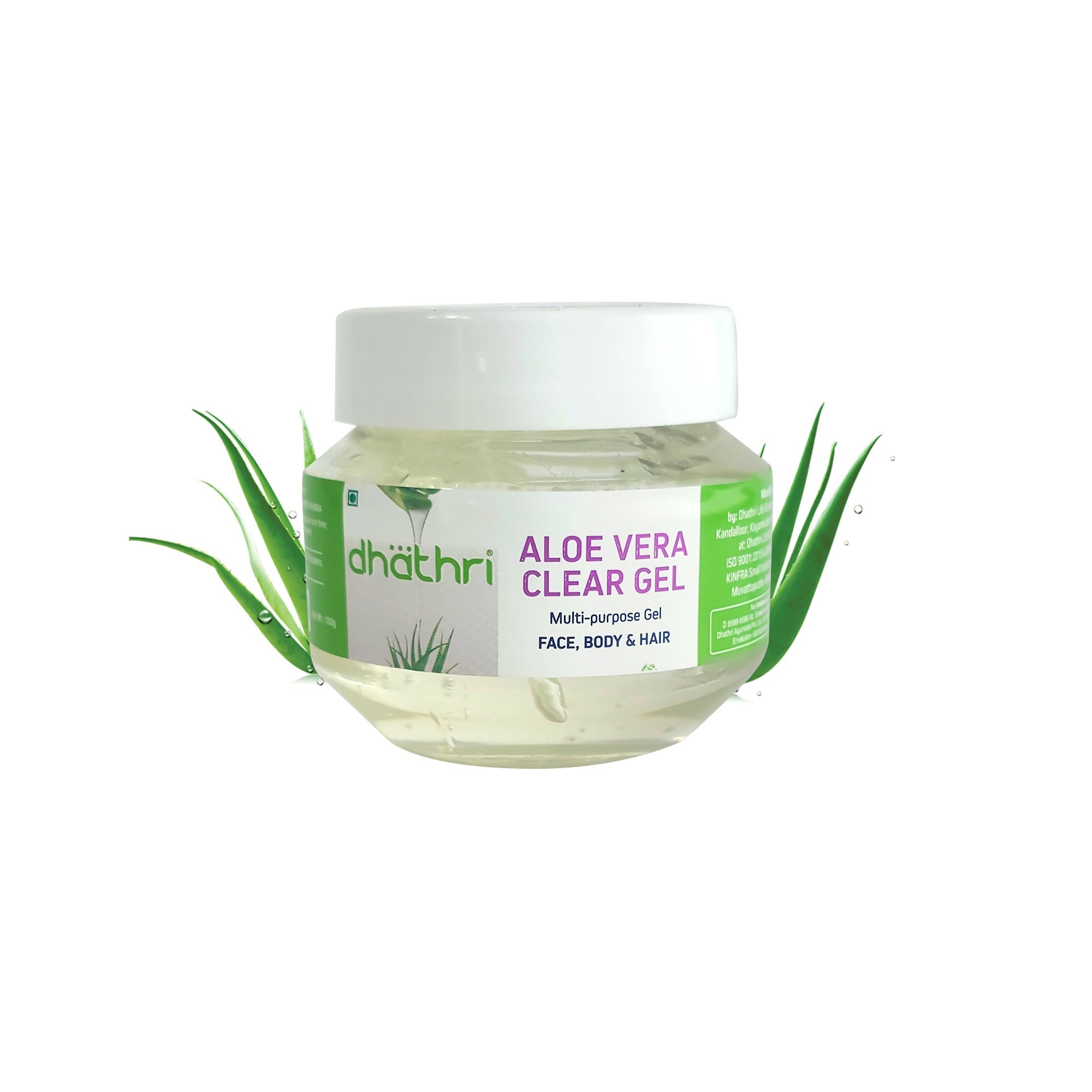 Dhathri Aloe Vera Clear Gel For Face & Hair