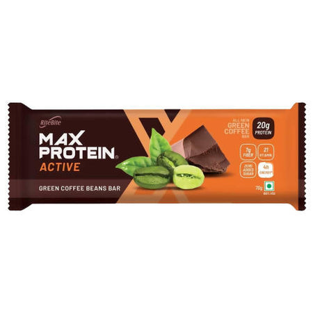 RiteBite Max Protein Active Green Coffee Beans Bar