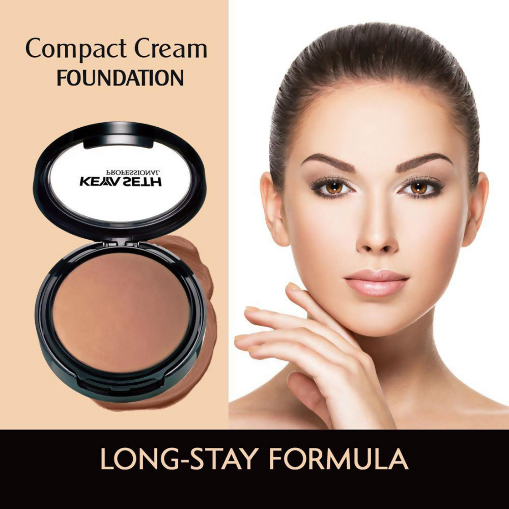 Keya Seth Aromatherapy Professional Compact Cream Foundation - Shade 4
