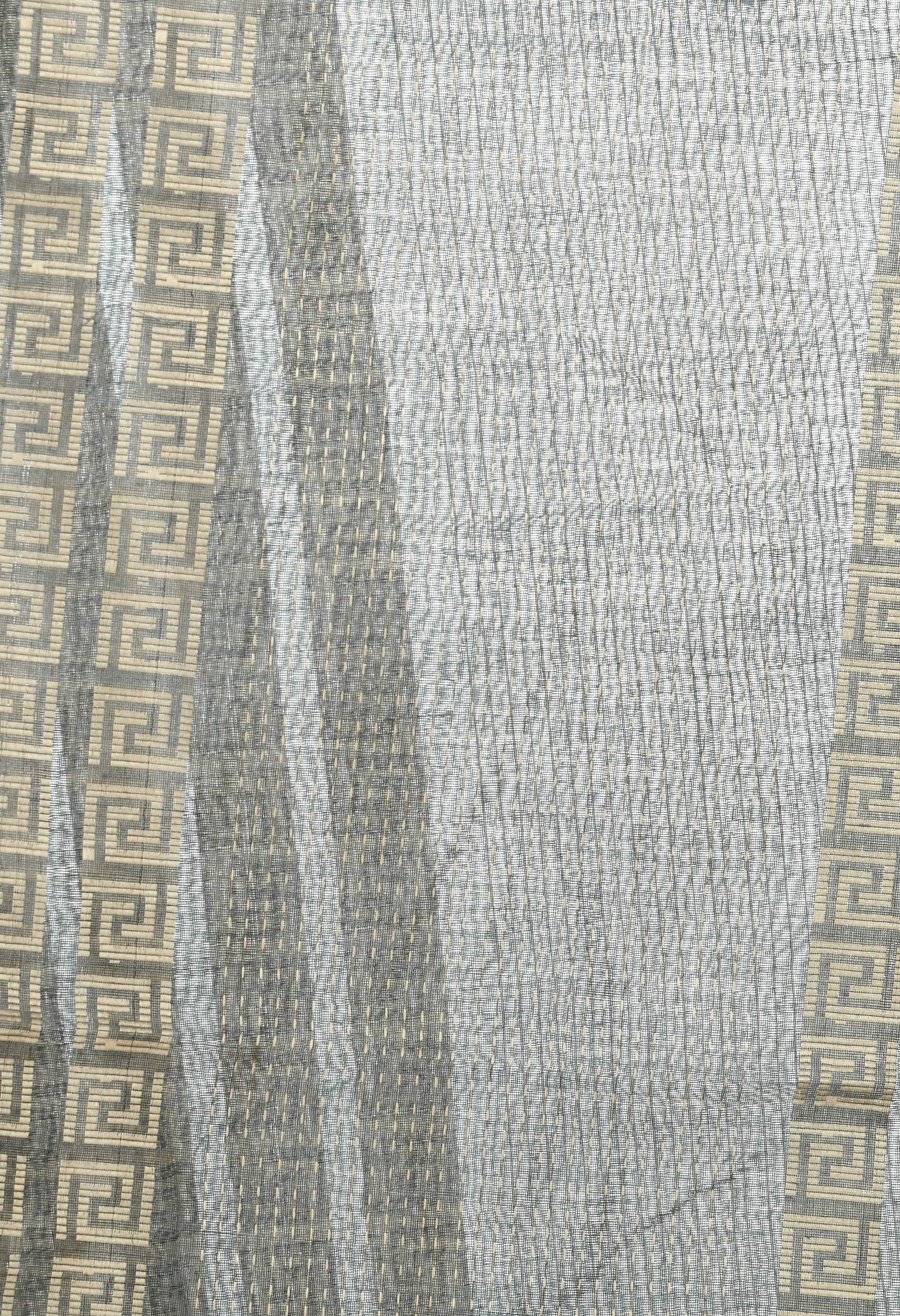 Mominos Fashion Moeza Handloom Cotton Grey Dupatta For Women - Distacart