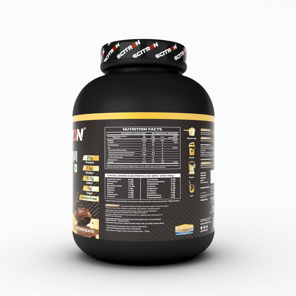 Scitron Nitro Series Premium Whey Rich Chocolate - Distacart