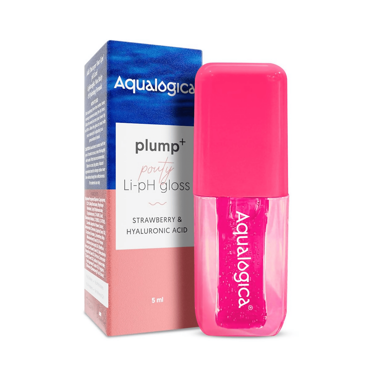 Aqualogica Plump+ Pouty Li-Ph Gloss - Watermelon Slice - Limited Time Offer - Distacart