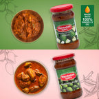 Mambalam Iyers Avakkai Pickle & Maavadu Pickle Combo
