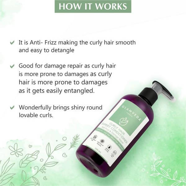 Glamveda Curly Hair Expert/ Damage Repair & Anti Frizz Conditioner