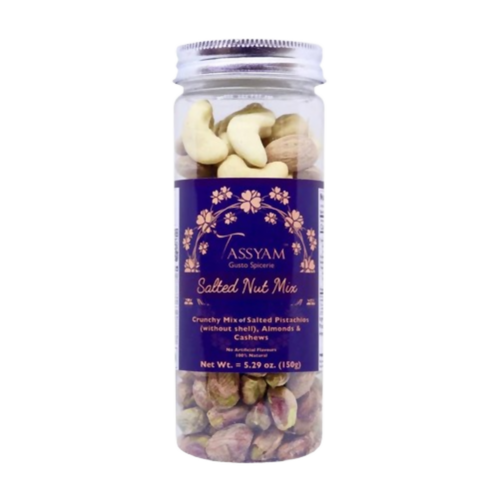 Tassyam Organics Premium Salted Nut Mix - Distacart