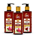 The Indie Earth Advanced Red Onion Hair Care Trio