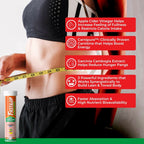 Fast&Up ACV + Carnitine, 500mg ACV , 350mg L-Carnitine, 500mg Garcinia - Lemon Flavour