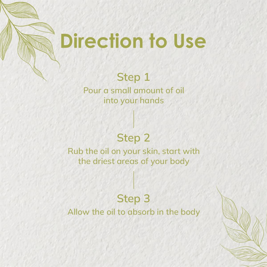 NatAura Oudh & Green Tea Bath & Body Oil