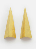 NVR Women Gold-Plated Geometric Shape Drop Earrings - Distacart