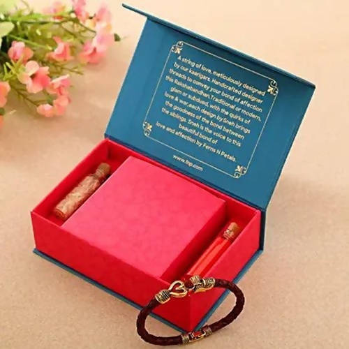 Om Golden Bracelet Rakhi 
