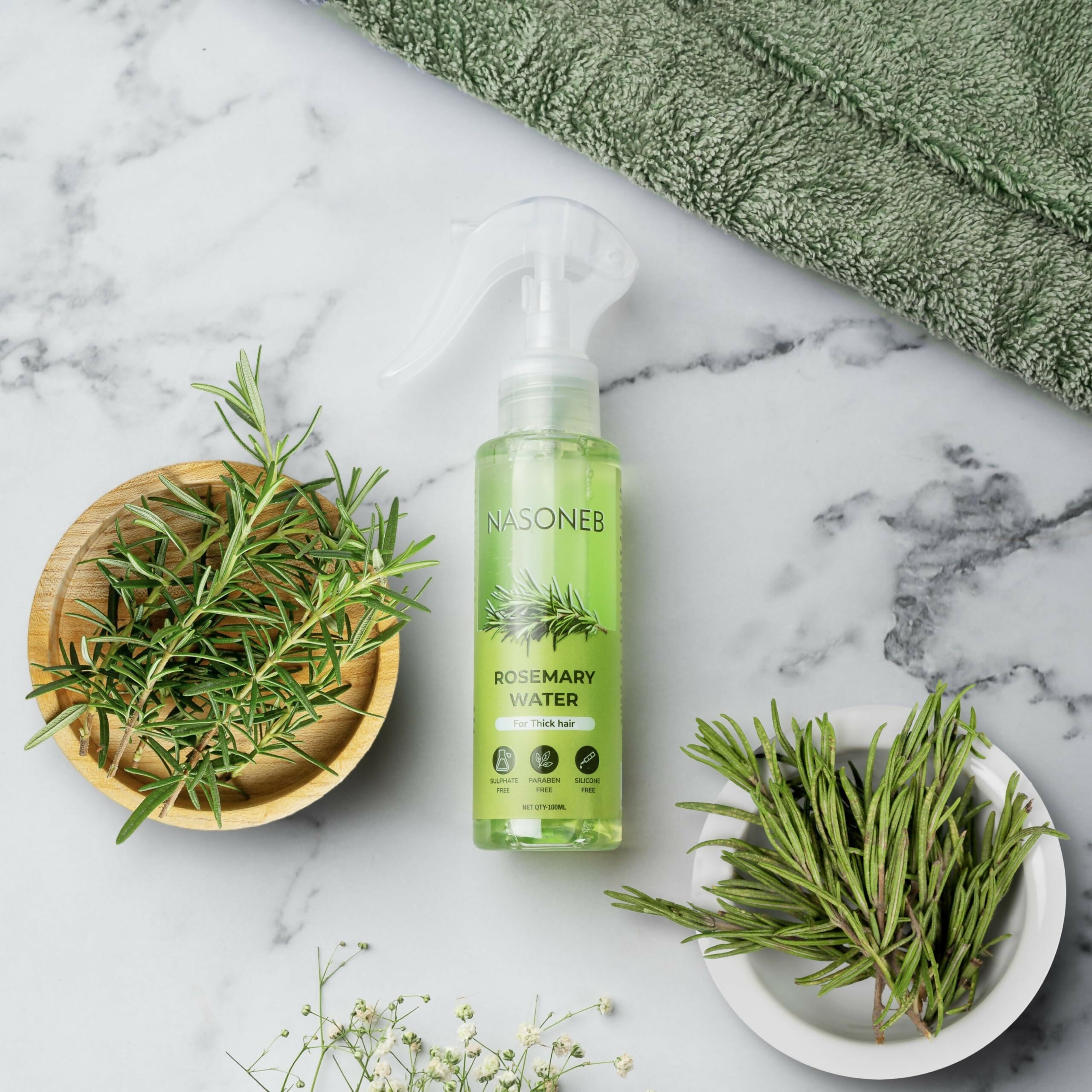 Nasoneb Rosemary Water Spray For Hair Growth