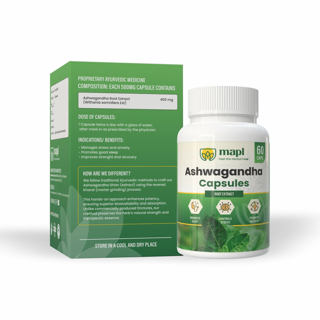 MAPL Ashwagandha Capsules - Distacart