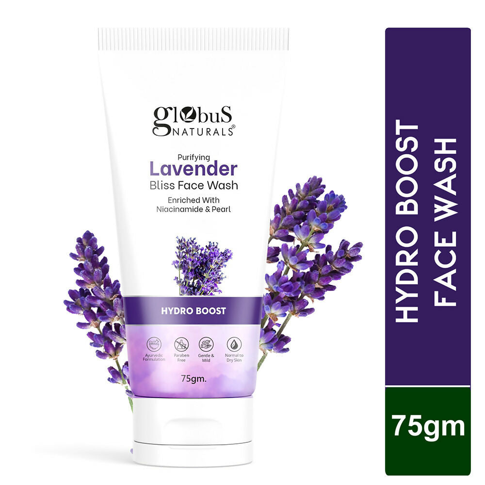 Globus Naturals Purifying Lavender Face Wash - Distacart