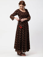 Cheera Double Layer Anarkali Dress