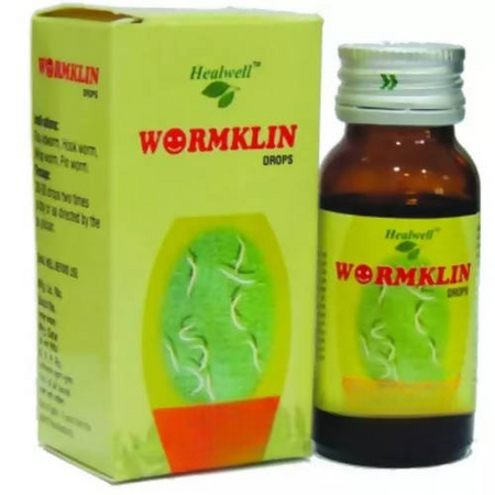 Healwell Homeopathy Wormklin Drops
