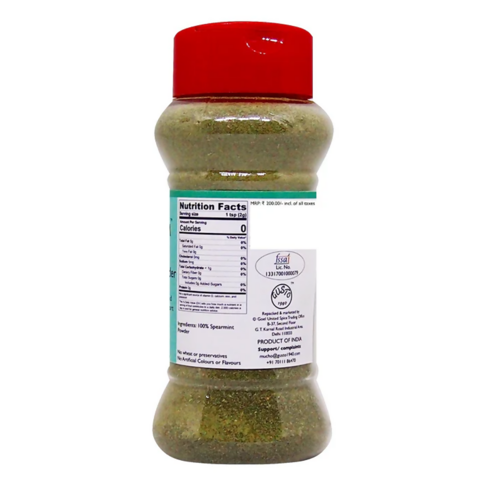 Tassyam Organics Premium Spearmint Powder - Distacart